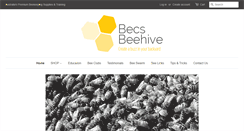 Desktop Screenshot of becsbeehive.com.au